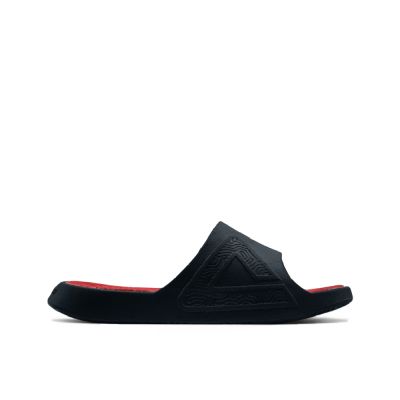 MEN PEAK TAICHI SLIPPERS BLACK RED